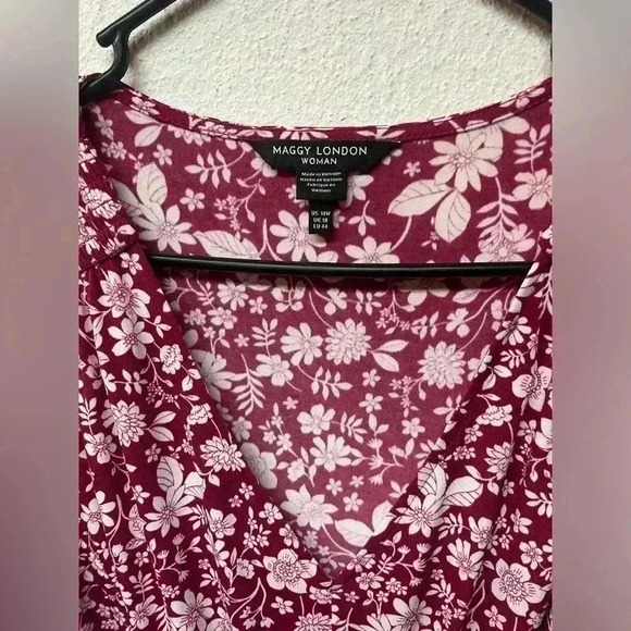 Maggy London flower print dress - Picture 3 of 4